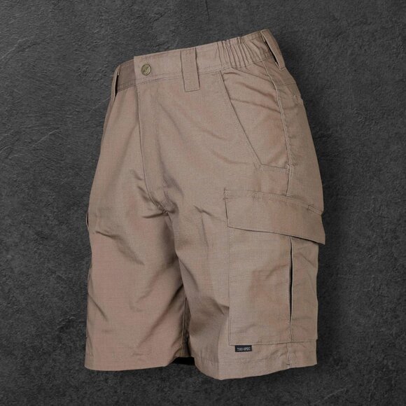 Tru-Spec 24-7 Series Simply Tactical Big and Tall Beige Khaki Cargo Shorts Sz 50 - Picture 1 of 10